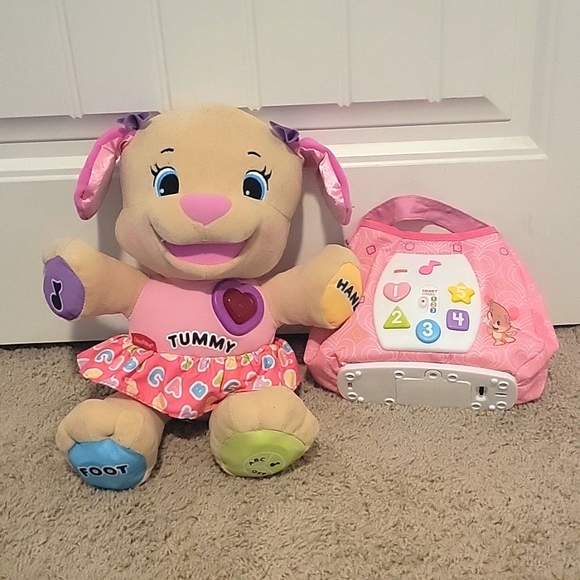 Fisher Price Laugh and Learn Smart Stage singing puppy & purse - Picture 1 of 4